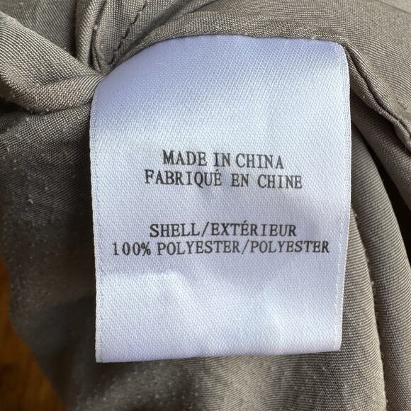 HELMUT LANG Minimalist Taupe Asymmetric Sleeveless Mini Shift Dress - Picture 7 of 13